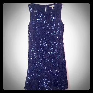 Black Sequin Dress